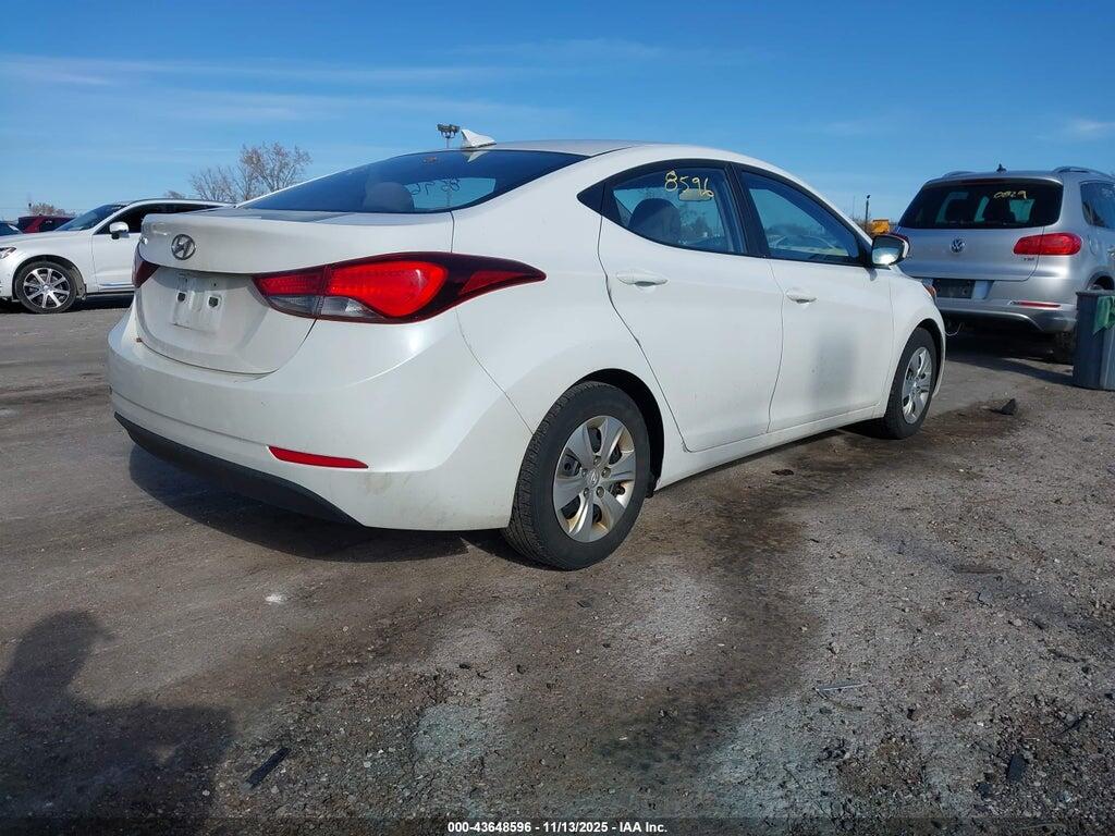 5NPDH4AE5GH735727 2016 HYUNDAI ELANTRA photo no. 4