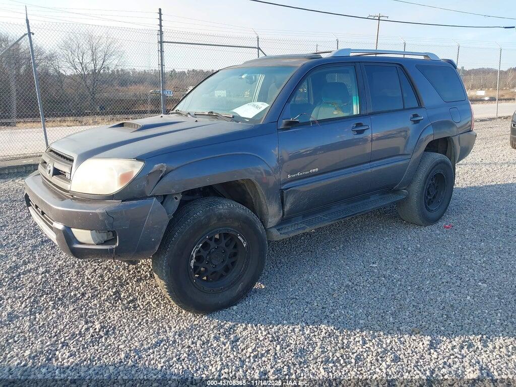 JTEBT14R748014530 2004 TOYOTA 4RUNNER photo no. 2