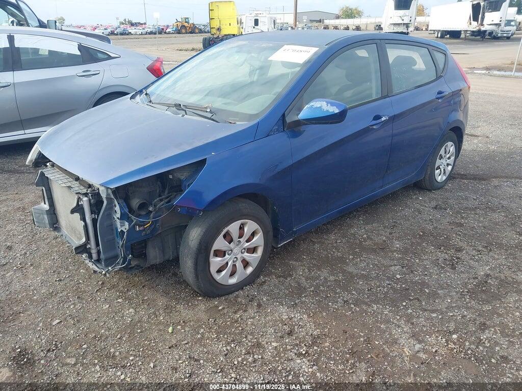 KMHCT5AE7GU264780 2016 HYUNDAI ACCENT photo no. 2