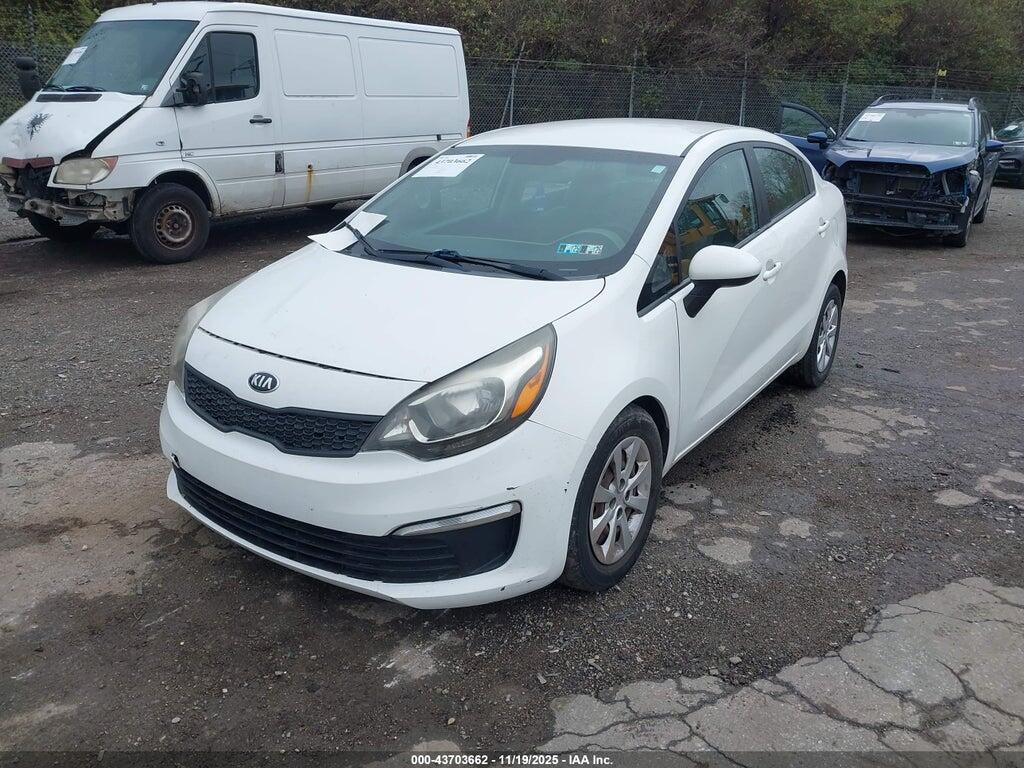 KNADM4A3XG6549960 2016 KIA RIO photo no. 2