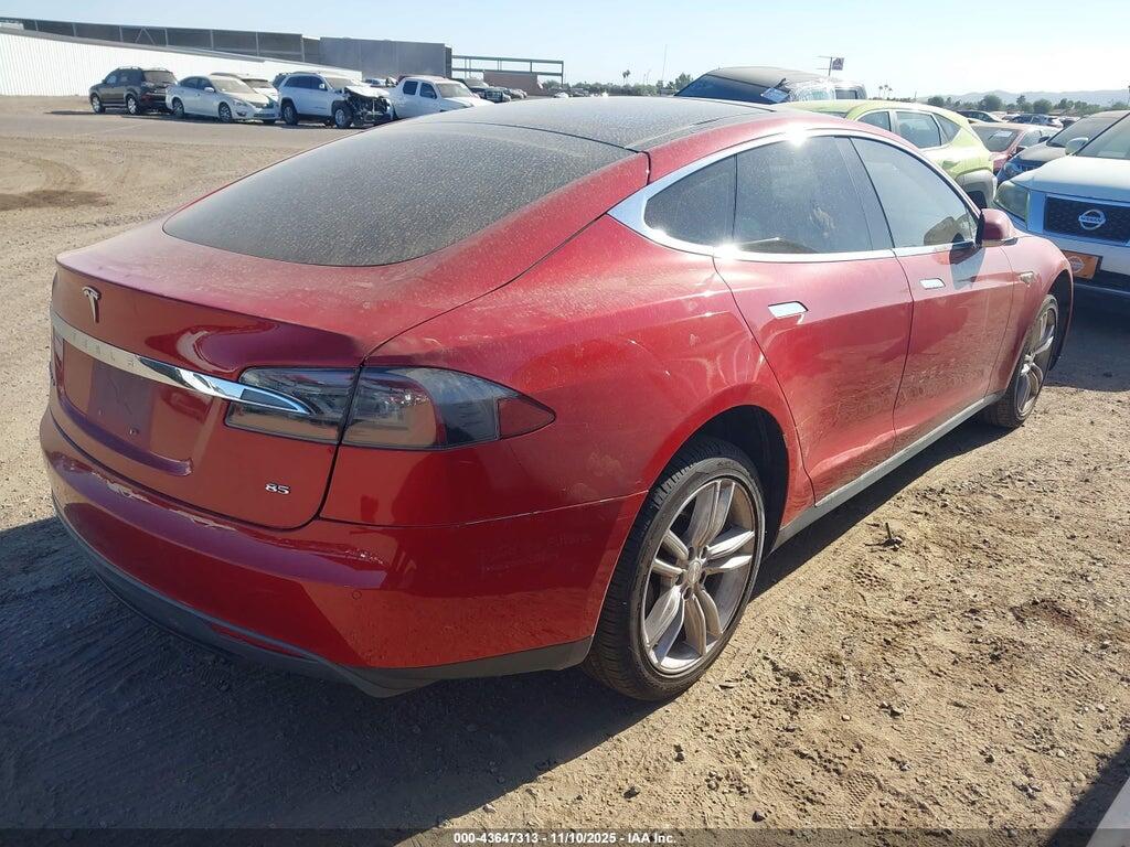 5YJSA1H1XFFP75800 2015 TESLA MODEL S photo no. 4