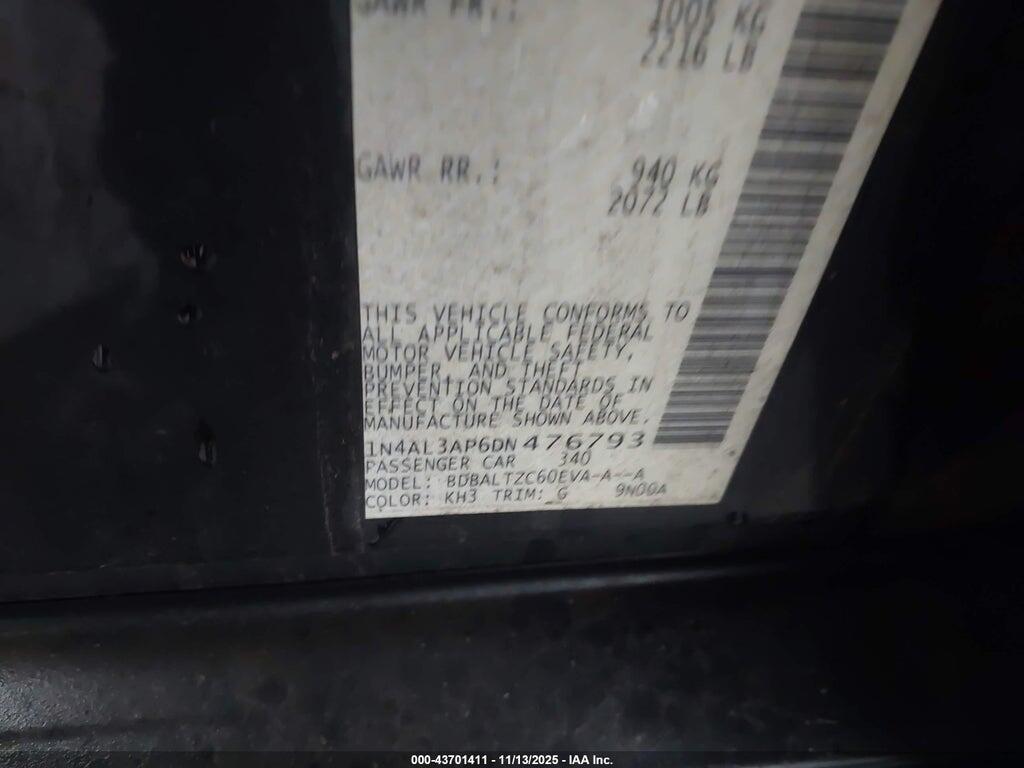 1N4AL3AP6DN476793 2013 NISSAN ALTIMA photo no. 9