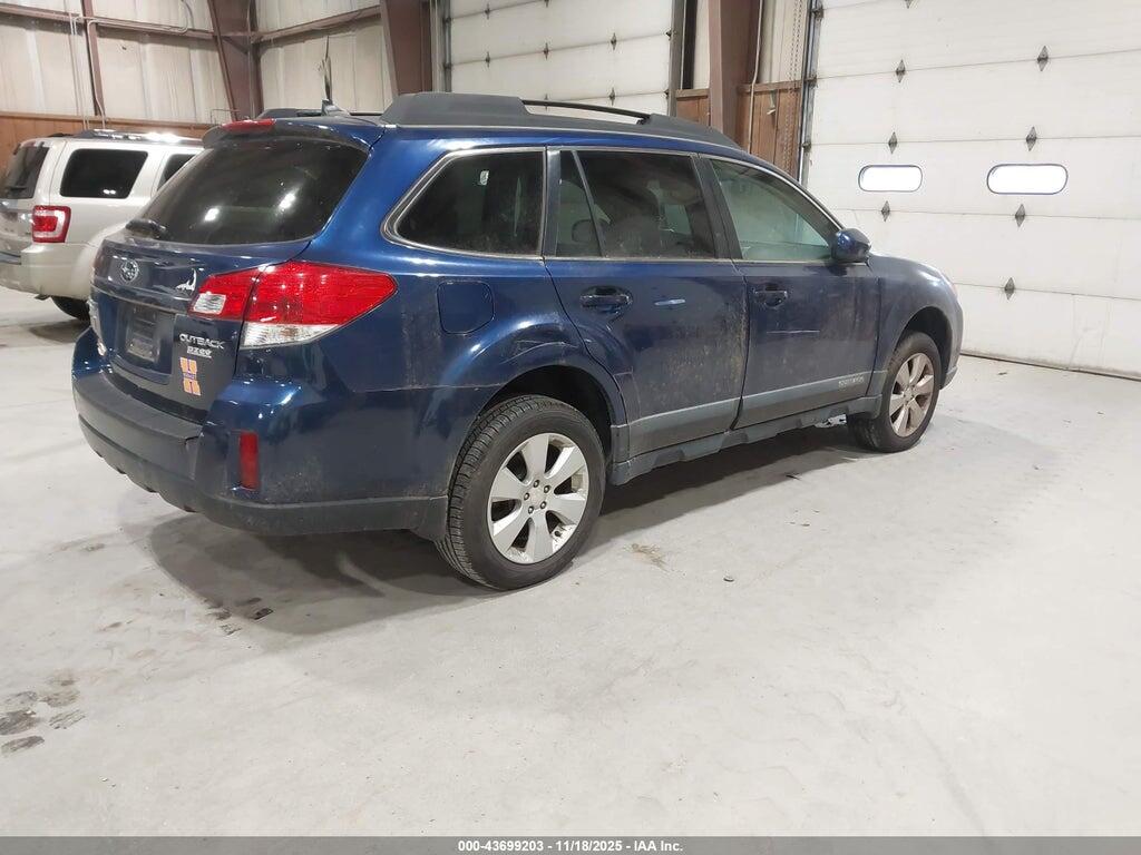 4S4BRBKC6B3352854 2011 SUBARU OUTBACK photo no. 4