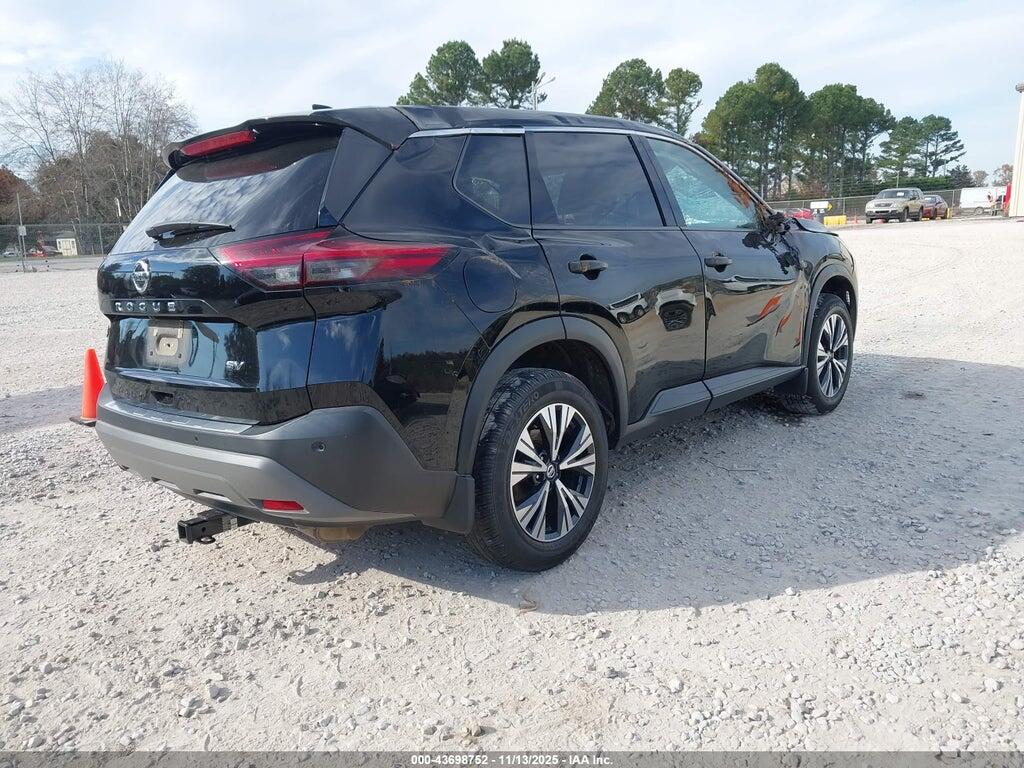 5N1AT3BA8MC673749 2021 NISSAN ROGUE photo no. 4