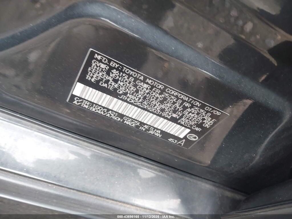 JTHCK262X92031994 2009 LEXUS IS 250 photo no. 9
