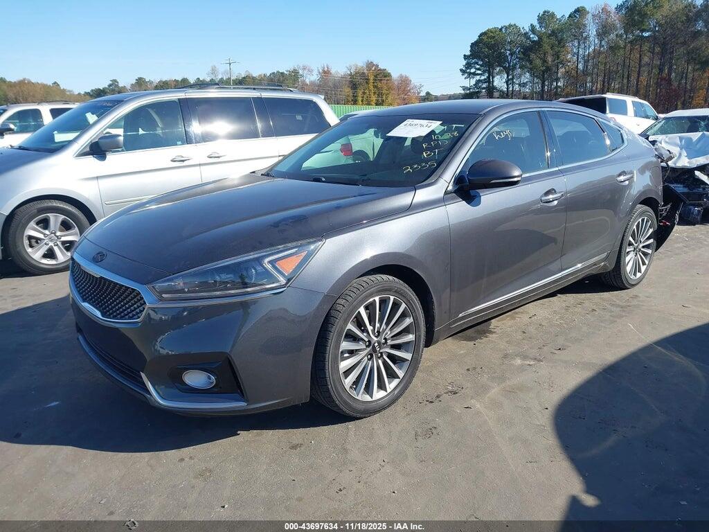 KNALB4J16H5042335 2017 KIA CADENZA photo no. 2