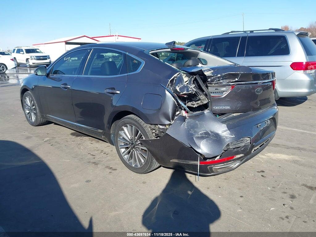 KNALB4J16H5042335 2017 KIA CADENZA photo no. 3