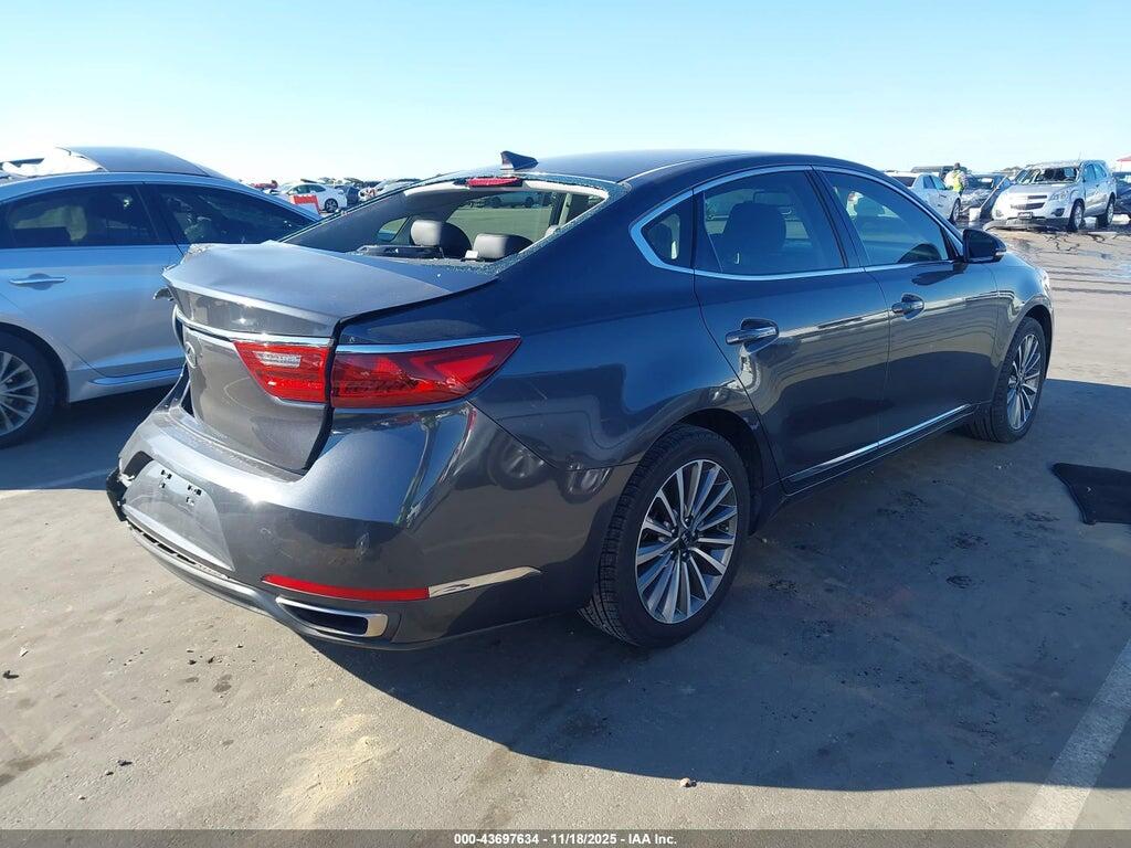 KNALB4J16H5042335 2017 KIA CADENZA photo no. 4