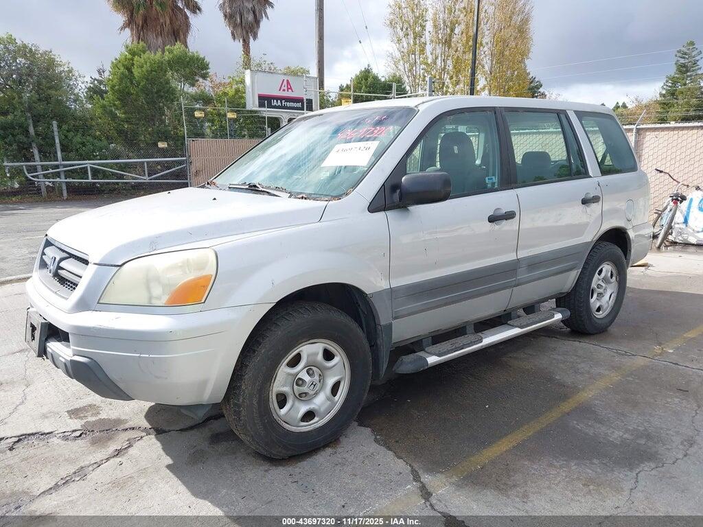 2HKYF181X4H614874 2004 HONDA PILOT photo no. 2