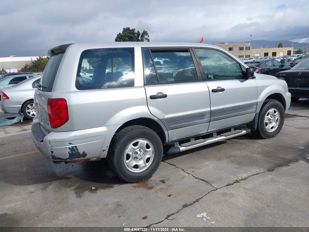 2HKYF181X4H614874 2004 HONDA PILOT photo no. 4