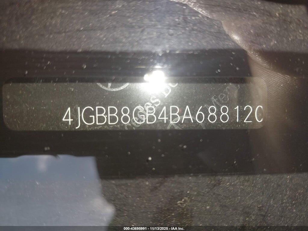 4JGBB8GB4BA688120 2011 MERCEDES-BENZ ML 350 photo no. 12