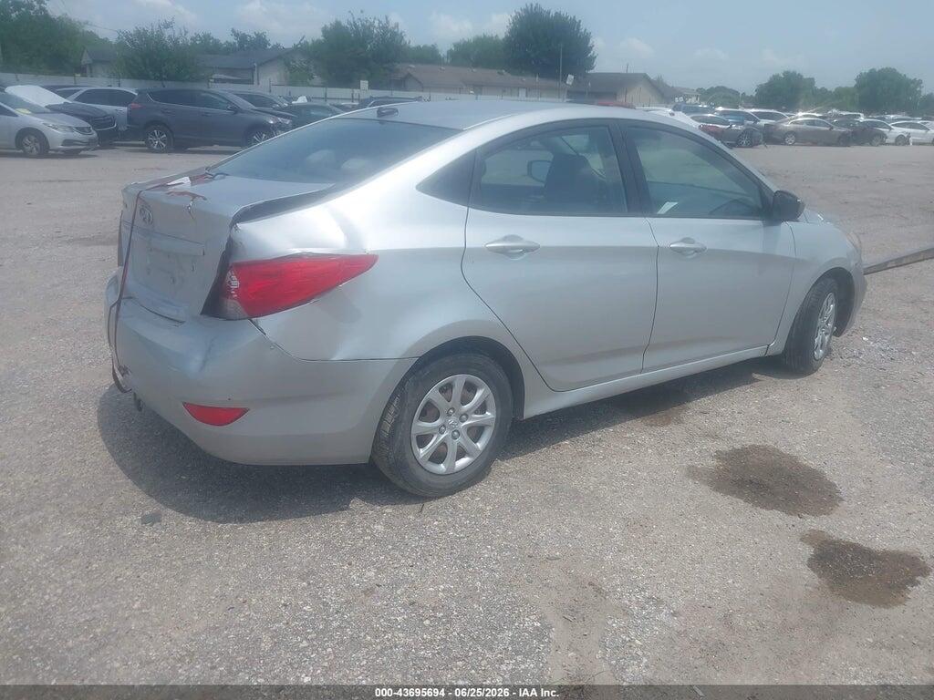 KMHCT4AE2EU628109 2014 HYUNDAI ACCENT photo no. 4