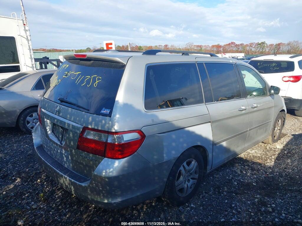 5FNRL38795B116467 2005 HONDA ODYSSEY photo no. 4