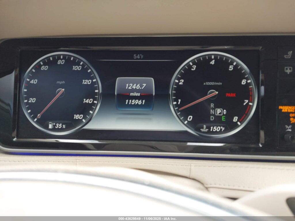 WDDUG8CB5FA129871 2015 MERCEDES-BENZ S 600 photo no. 7