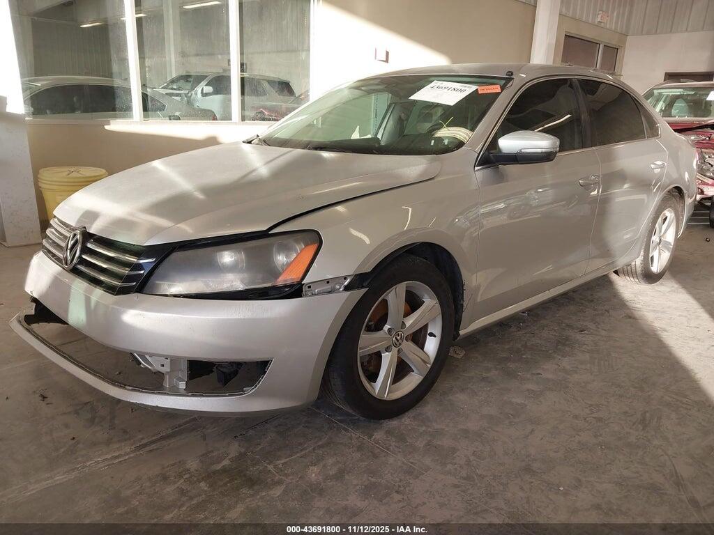 1VWAT7A3XEC051733 2014 VOLKSWAGEN PASSAT photo no. 2