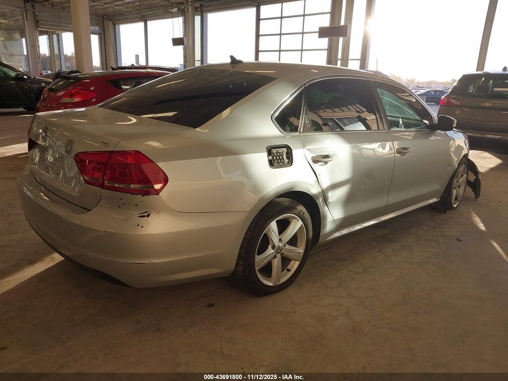1VWAT7A3XEC051733 2014 VOLKSWAGEN PASSAT photo no. 4