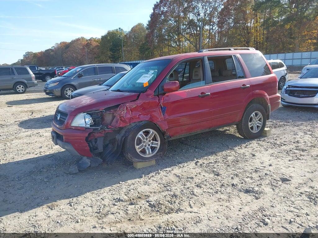 5FNYF18654B007419 2004 HONDA PILOT photo no. 2