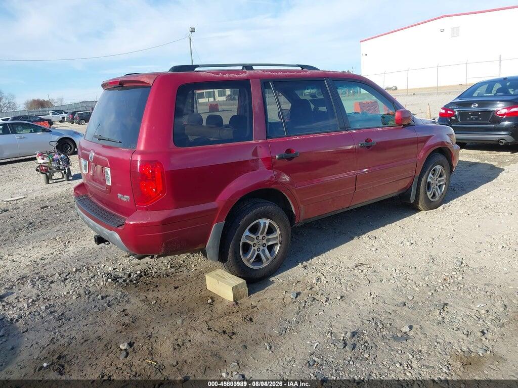 5FNYF18654B007419 2004 HONDA PILOT photo no. 4