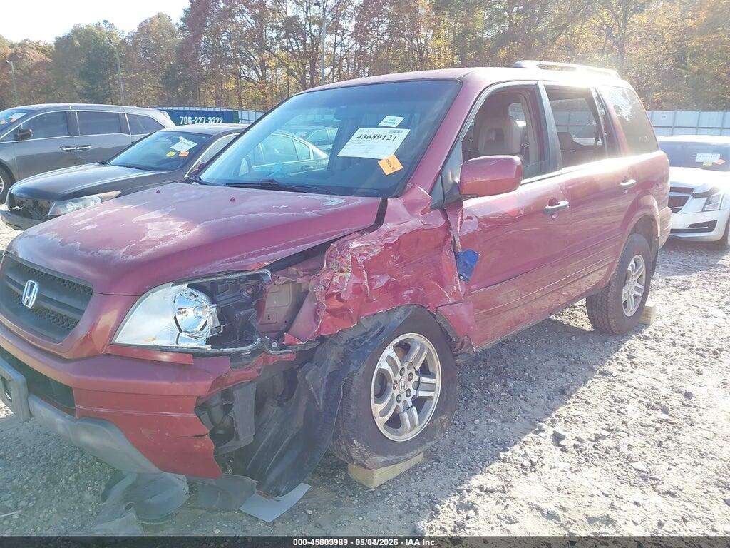 5FNYF18654B007419 2004 HONDA PILOT photo no. 6
