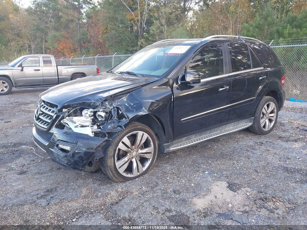 4JGBB8GBXBA724439 2011 MERCEDES-BENZ ML photo no. 2