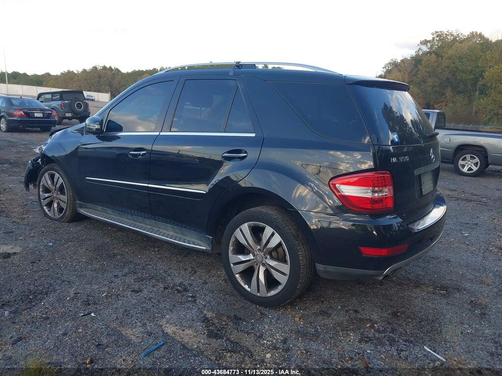 4JGBB8GBXBA724439 2011 MERCEDES-BENZ ML photo no. 3