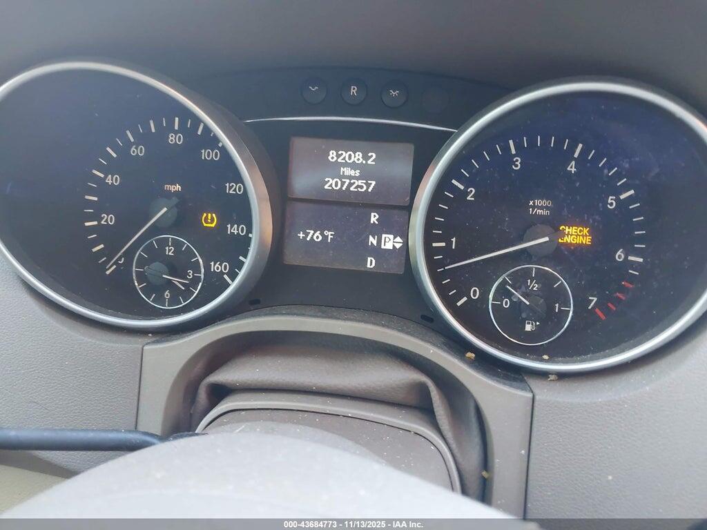 4JGBB8GBXBA724439 2011 MERCEDES-BENZ ML photo no. 7