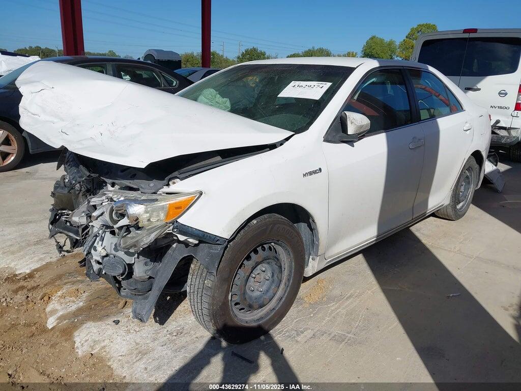 4T1BD1FK5CU024976 2012 TOYOTA CAMRY HYBRID photo no. 2