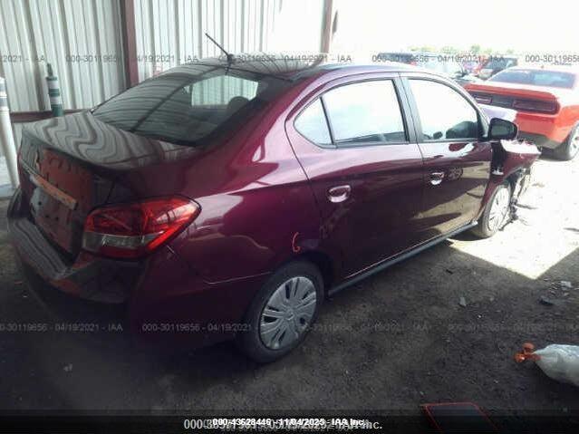 ML32F3FJXLHF09503 2020 MITSUBISHI MIRAGE G4 photo no. 4