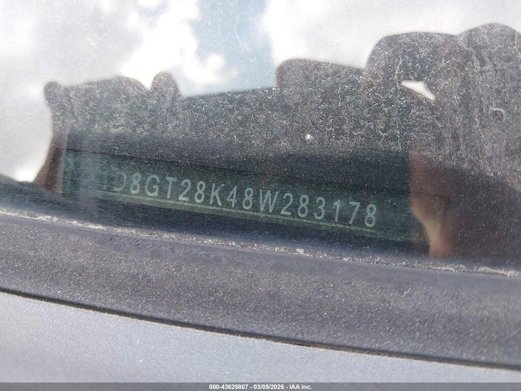 1D8GT28K48W283178 2008 DODGE NITRO photo no. 9