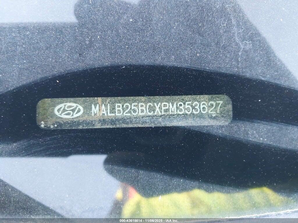 MALB25BCXPM353627 2023 HYUNDAI GRAND I10 photo no. 9