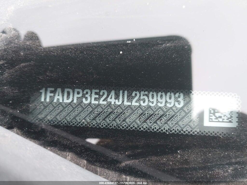 1FADP3E24JL259993 2018 FORD FOCUS photo no. 9