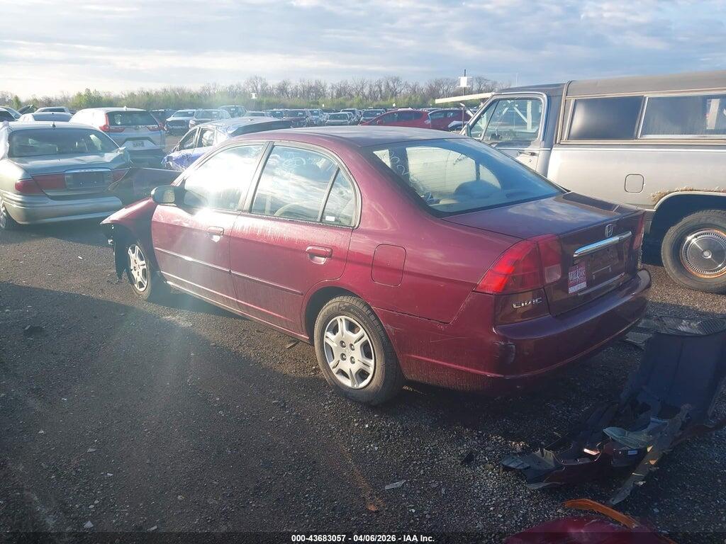 1HGES16522L002652 2002 HONDA CIVIC photo no. 3
