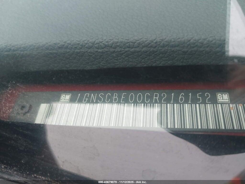 1GNSCBE00CR216152 2012 CHEVROLET TAHOE photo no. 9