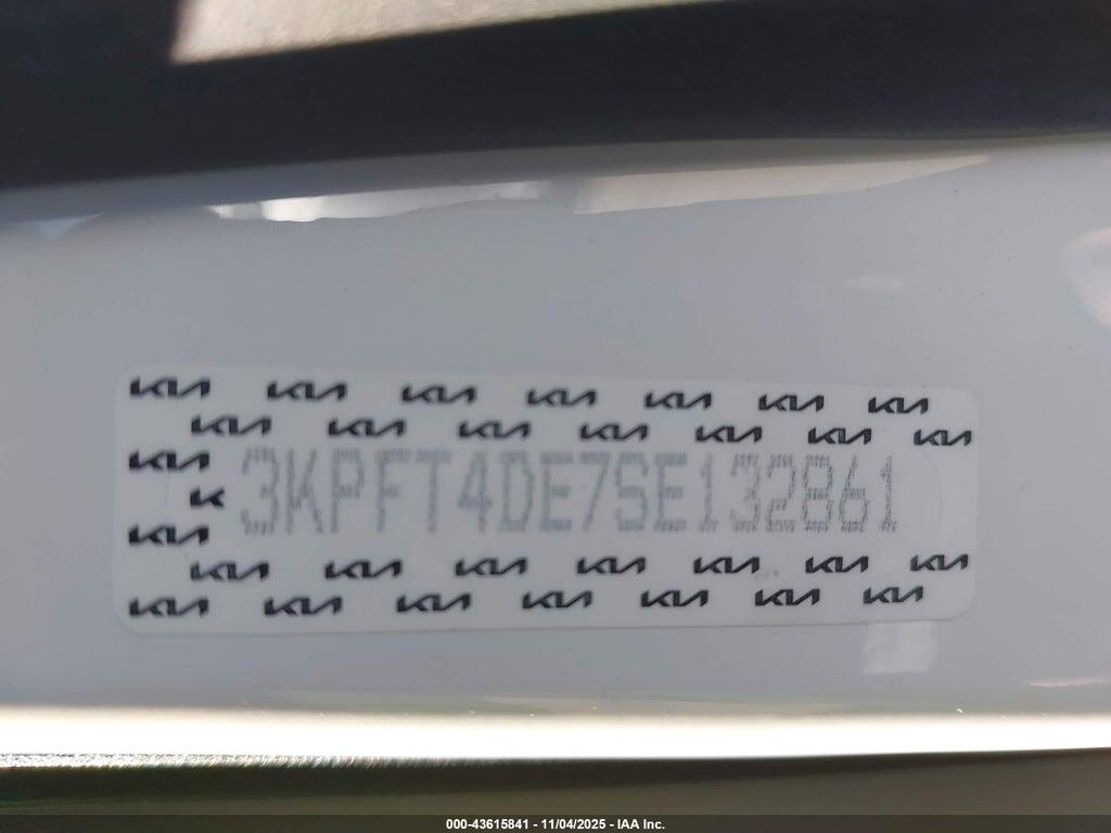 3KPFT4DE7SE132861 2025 KIA K4 photo no. 9