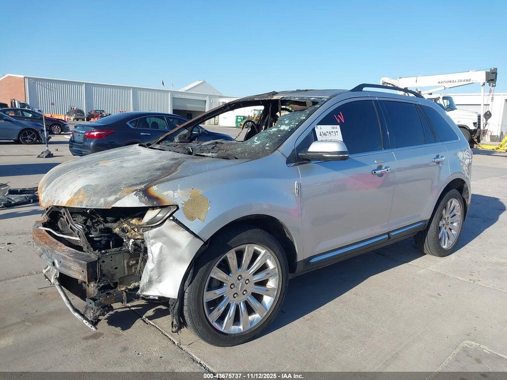 2LMDJ6JK3EBL18816 2014 LINCOLN MKX photo no. 2