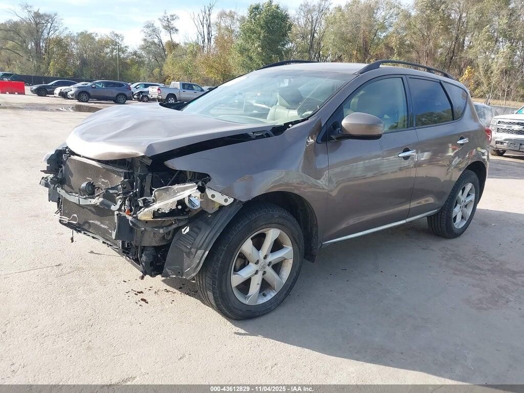 JN8AZ18U89W014640 2009 NISSAN MURANO photo no. 2