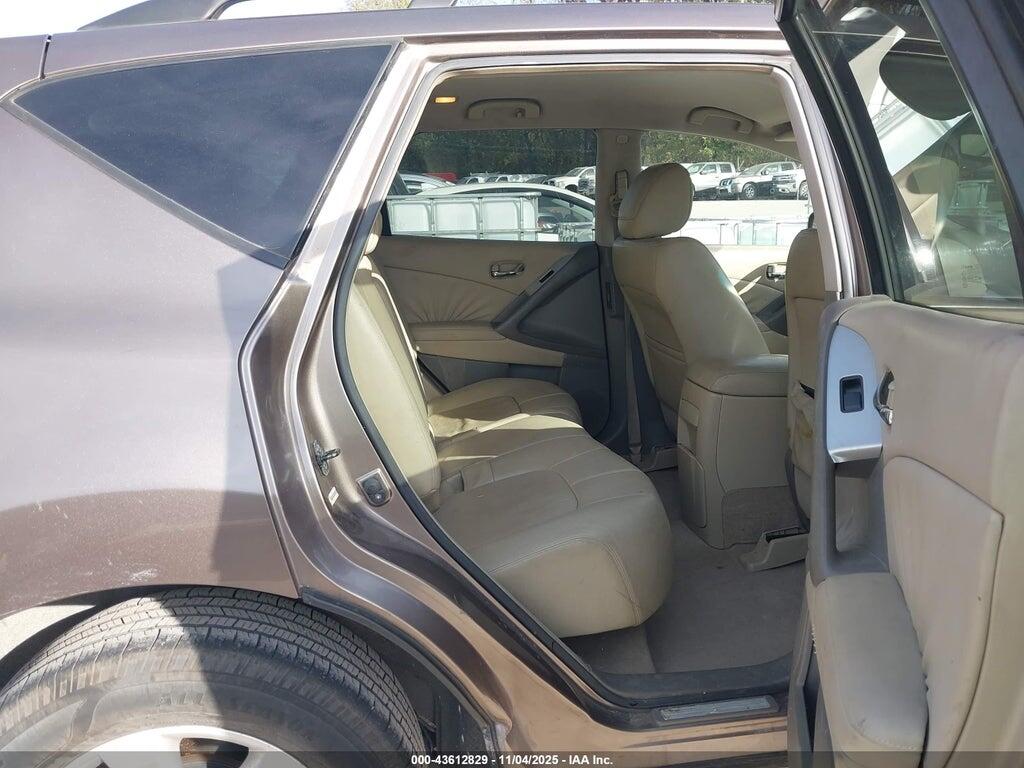 JN8AZ18U89W014640 2009 NISSAN MURANO photo no. 8