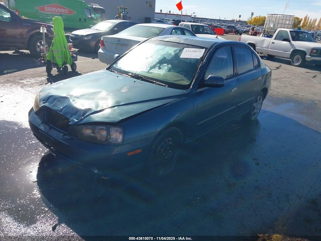 KMHDN45D93U583361 2003 HYUNDAI ELANTRA photo no. 2