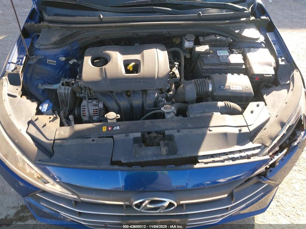 5NPD84LF8KH486497 2019 HYUNDAI ELANTRA photo no. 10