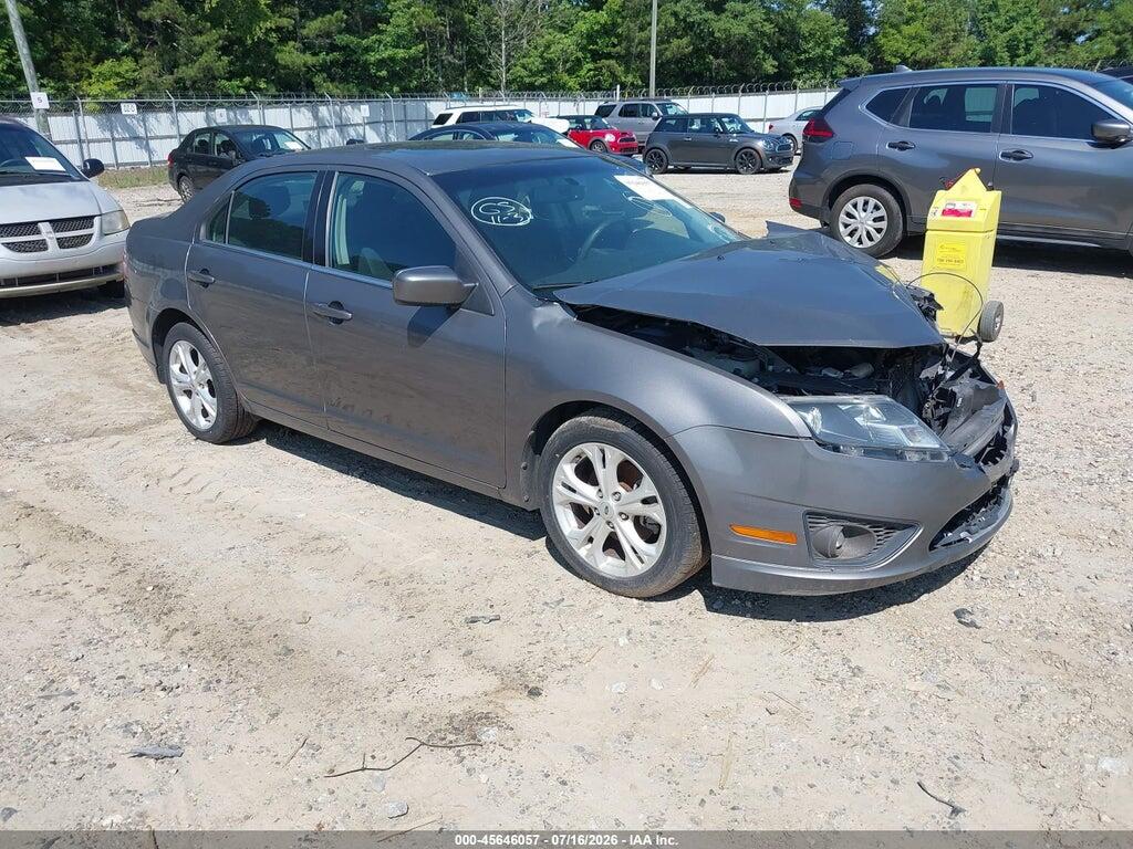 3FAHP0HA2CR141240 2012 FORD FUSION photo no. 1