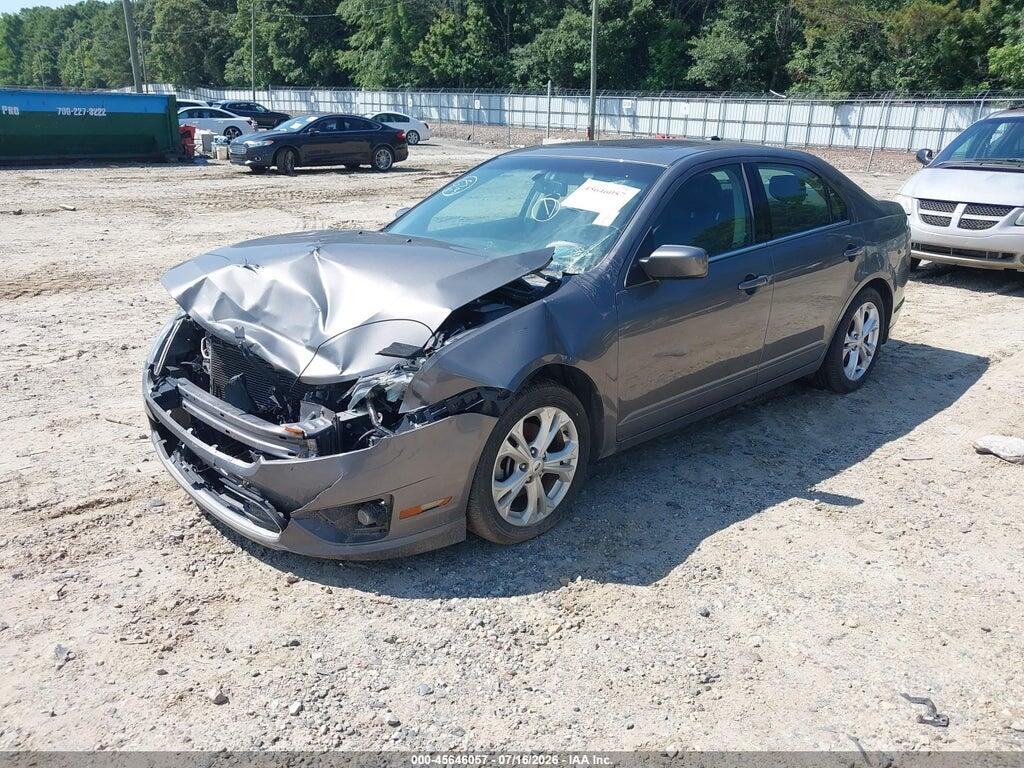 3FAHP0HA2CR141240 2012 FORD FUSION photo no. 2