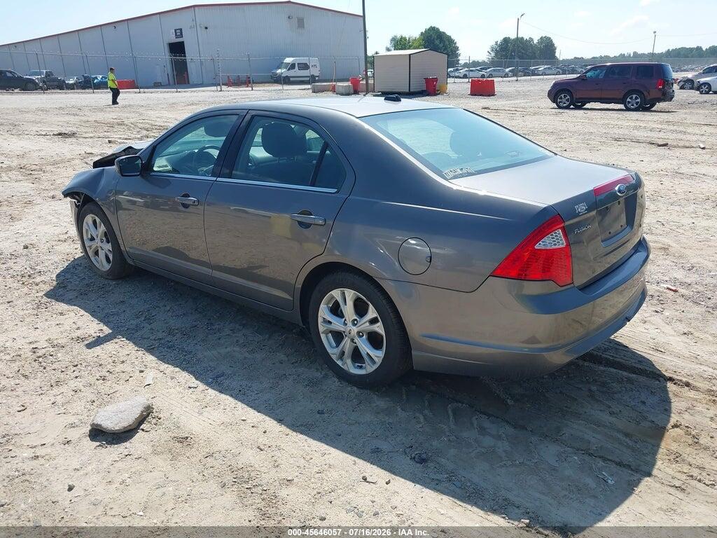 3FAHP0HA2CR141240 2012 FORD FUSION photo no. 3