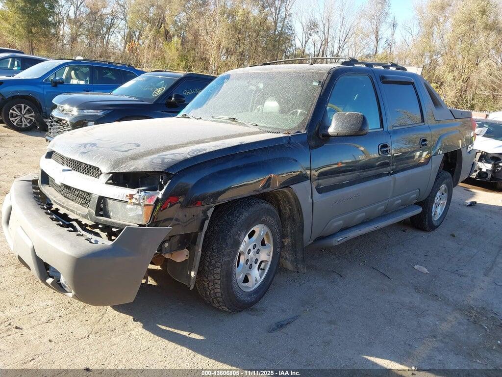 3GNEK13T12G181935 2002 CHEVROLET AVALANCHE 1500 photo no. 2
