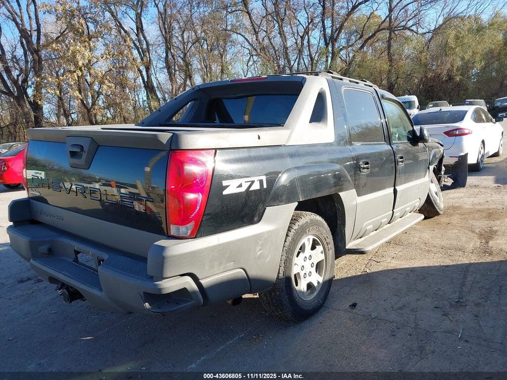 3GNEK13T12G181935 2002 CHEVROLET AVALANCHE 1500 photo no. 4