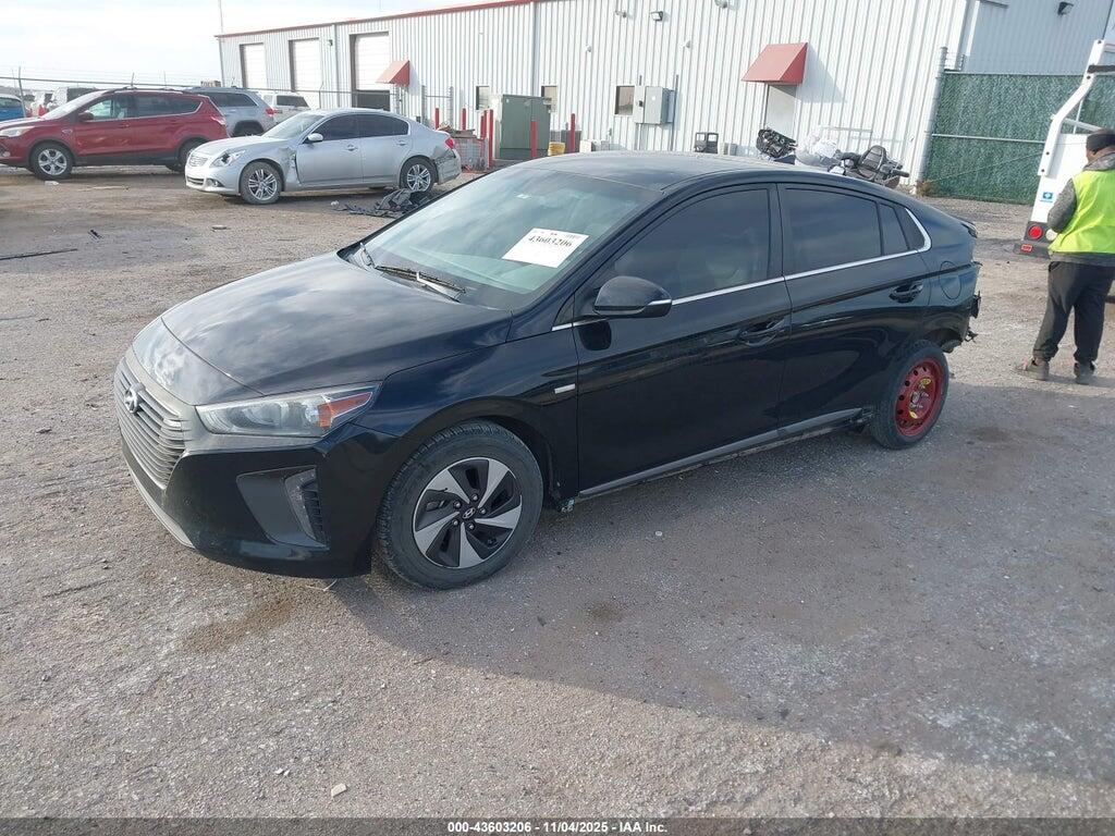 KMHC75LC1JU064839 2018 HYUNDAI IONIQ HYBRID photo no. 2