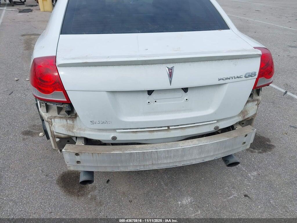 6G2ER577X9L223290 2009 PONTIAC G8 photo no. 6