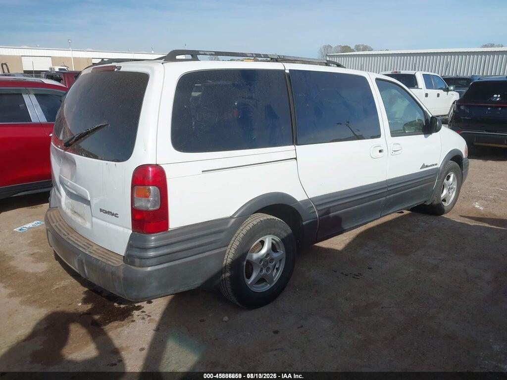 1GMDX03E11D184097 2001 PONTIAC MONTANA photo no. 4