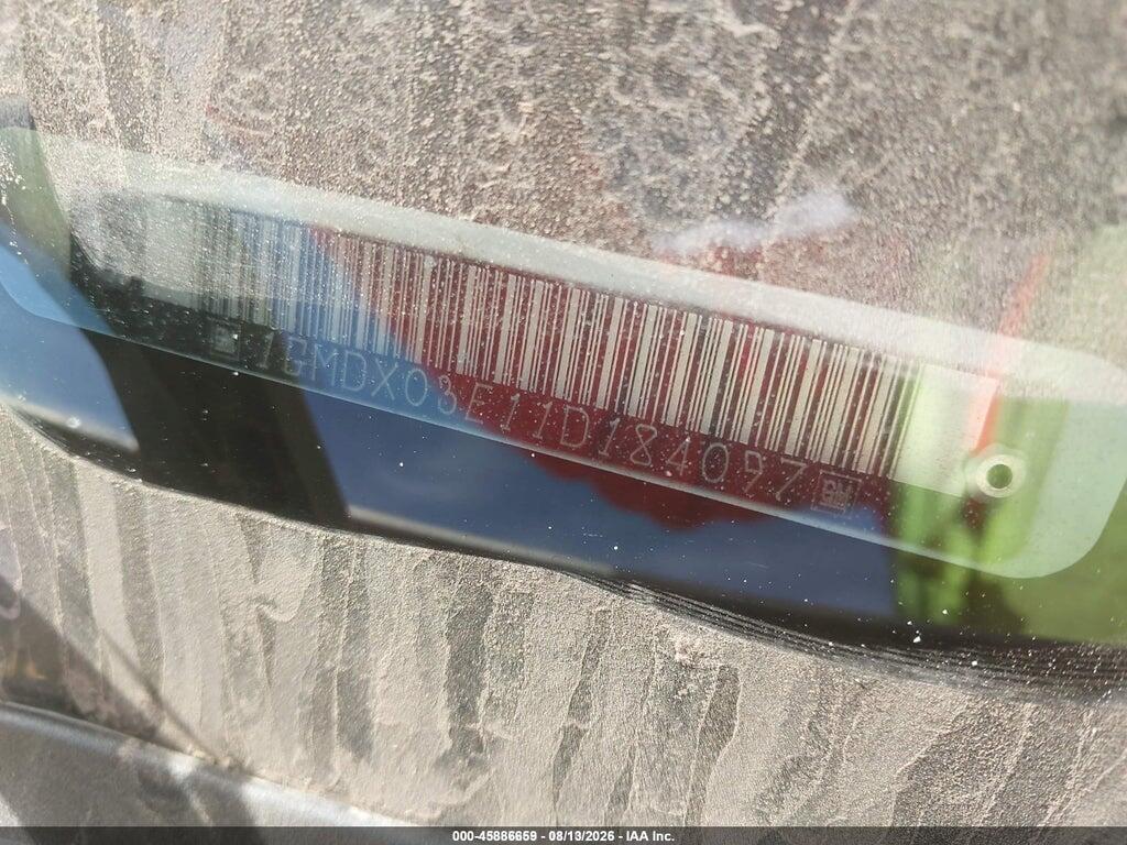 1GMDX03E11D184097 2001 PONTIAC MONTANA photo no. 9