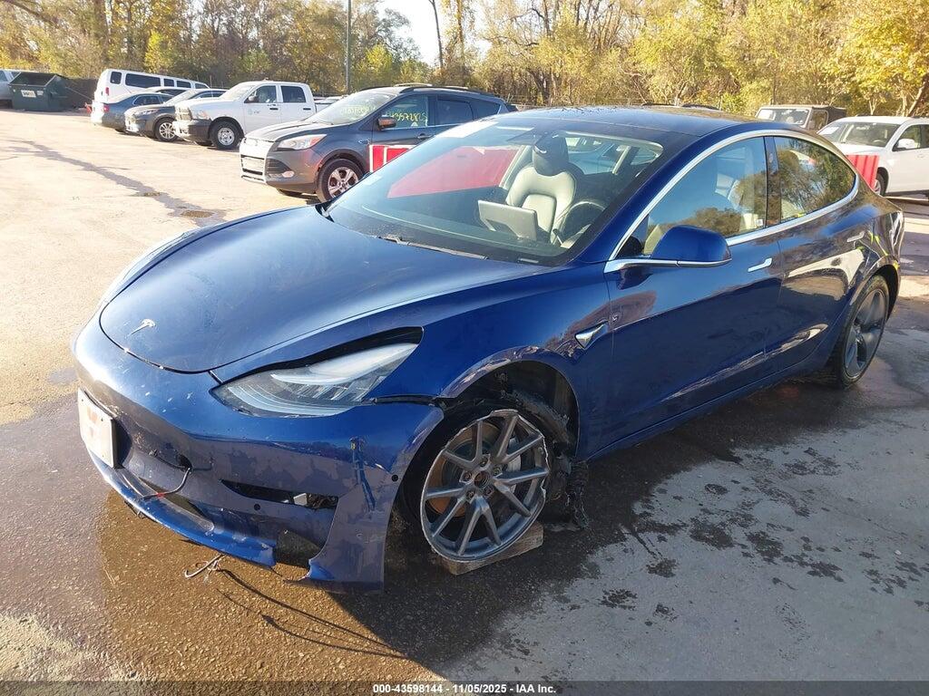 5YJ3E1EB5KF210970 2019 TESLA MODEL 3 photo no. 2
