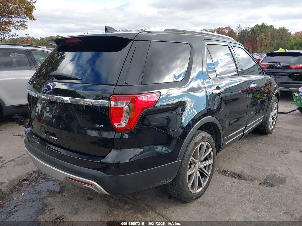 1FM5K8F87HGA34883 2017 FORD EXPLORER photo no. 4